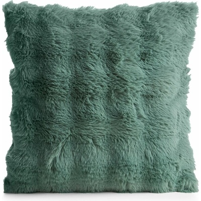 Takoy Povlak na polštář 45x45 cm z kožešinky šalvějová zdobená 3D efektem LILY-HF-483449 | 45 x 45 cm