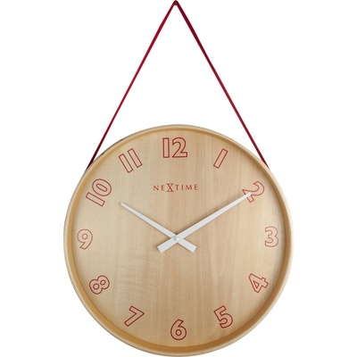 NeXtime Стенен часовник Loop малък (3233RO)