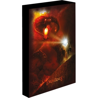 Obraz LED svítící Pán Prstenu - Balrog, 30x40 cm