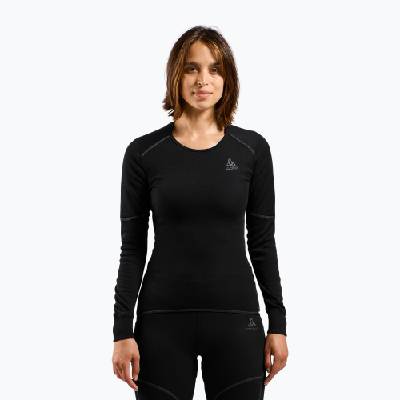 Дамска термоактивна блуза с дълъг ръкав Active X-Warm Bl Top Crew Neck black