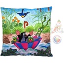 Moravská ústředna polštář Krtek jaro 30x30