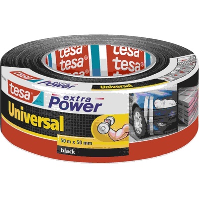Tesa 56389-00001-05 Universal páska 50 mm x 50 m čierna