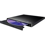 LG Оптично устройство Hitachi-LG GP57EB40 Ultra Slim External DVD-RW, Super Multi, Double Layer, TV connectivity, Black (GP57EB40.AHLE10B) - shop