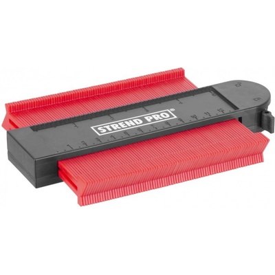 Šablona Strend Pro DG681, 125x130 mm, magnet, s uzamčením, pomůcka na obkreslení tvarů ST212574