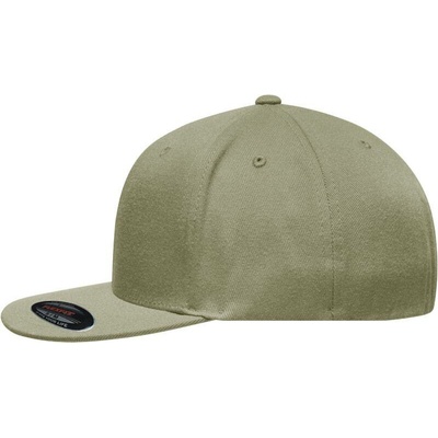 Myrtle Beach MB 6184 6 panelová Flexfit s plochým šiltom hnedá Khaki