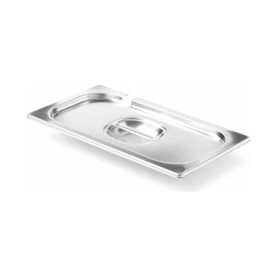 Veko pre nádoby GN 1/3 s výrezom pre naberačku, polykarbonátové, 32,5 x 17,6 cm 805138H