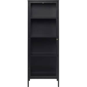 Unique Furniture Черна метална витрина 58x160 cm Carmel - Unique Furniture (44290600)