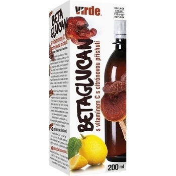 VIRDE Бета-глюкани от рейши + Витамин C, 200 ml, Virde (351979 (DSV247) VIRDE)