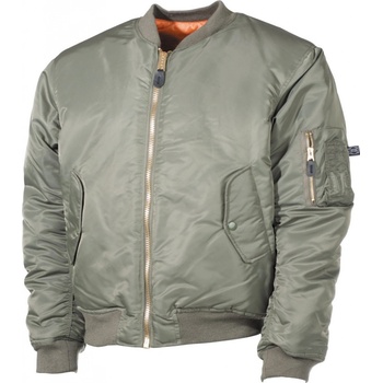Bunda MFH MA1 bomber pilot modrá