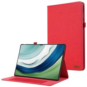 Gigapack Huawei MatePad Pro 12.2 GIGAPACK Калъф с капак, с ефект на кожа, текстилен ефект, ЧЕРВЕН (GP-164657)
