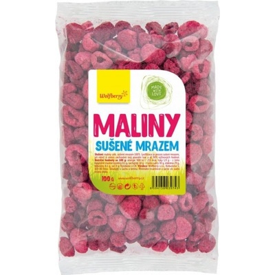Wolfberry Maliny lyofilizované 16 x 100 g