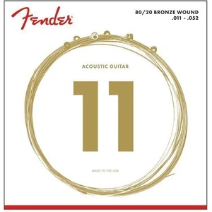 Fender 80/20 Bronze 70 CL 11-52 Струни за акустична китара (0730070405)
