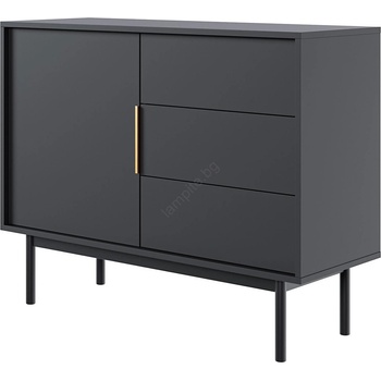 Wipmeb Sp. z o. o Черен комод eli (wm0121)