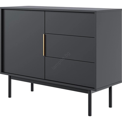 Wipmeb Sp. z o. o Черен комод eli (wm0121)