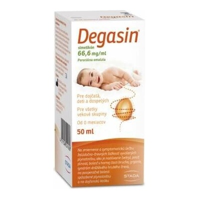 Degasin Simetikón 66,6 mg/ml 50 ml