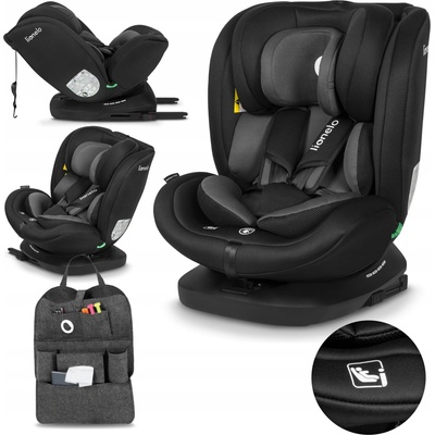 Lionelo s ISOFIXOM BASTIAAN I-size 2023 black grey