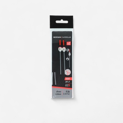 CAPERLAN Set 2 plavákov na lov kapra na plávanú PF-F900 CC5 0,2g
