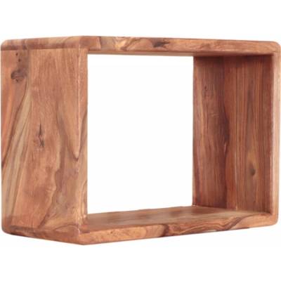 indickynabytok.sk - Polica na stenu Tina 50x35x22 indický masív palisander