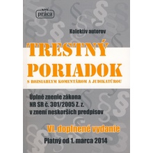 Trestný poriadok s rozsiahlym komentárom a judikatúrou