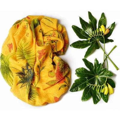 InnBamboo šátek FRIDA 39 bambus yellow