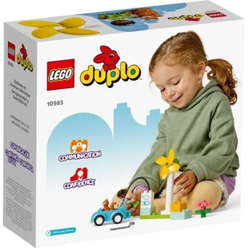Image 1 of LEGO® DUPLO® - Wind Turbine and Electric Car (10985)
