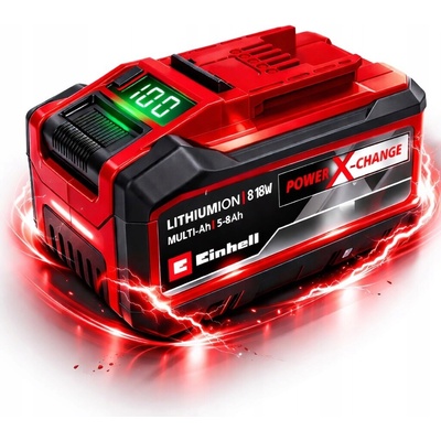 Einhell PXC Plus 18V 5-8 Ah Multi-Ah Power X-Change 4511600