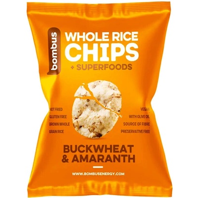 Bombus Whole Rice Chips chia quinoa 60 g