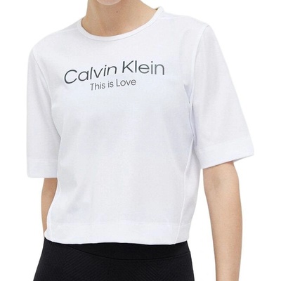 Calvin Klein WO SS T shirt Boxy bright white