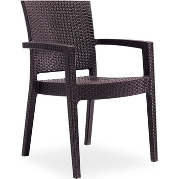 Novussi -Стол с подлакътник "PARIS RATTAN" 62x58xh88cm 2 цвята (0142333)