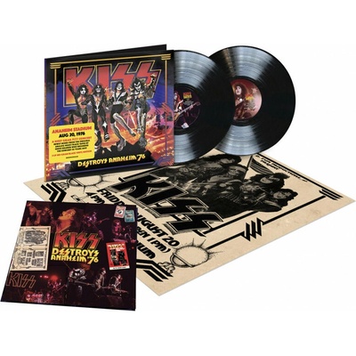 Kiss - Destroys Anaheim '76 (Special Edition) 2 LP – Zbozi.Blesk.cz