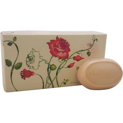 Crabtree & Evelyn Комплект Trio Crabtree & Evelyn Rosewater Хидратиращ Сапун 3 бр. 85 g