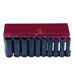 FORCE Вложки 1/2" удължени ударни (11-24mm) комплект 10 бр. JN66317 FORCE 4107 (JN66317)