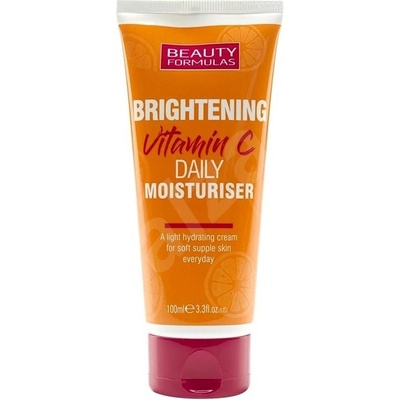 Beauty Formulas Brightening hydratační pleťový krém s vitaminem C 100 ml