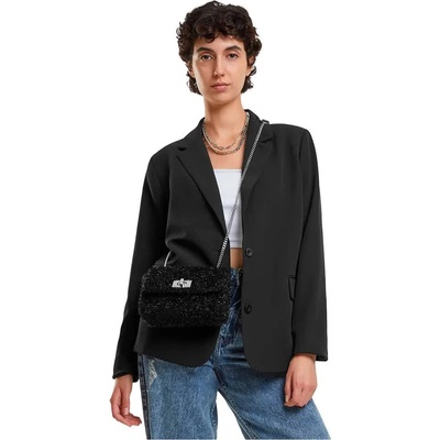 Urban classics Сако Urban classics Long blazer - Black (Black)