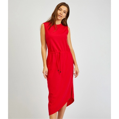Sam 73 Червена дамска асиметрична основна рокля SAM73 Antlia Sam 73 | Cherven | ЖЕНИ | XS