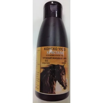 Image 1 of ФАРМА ВЕТ Кристали Конско Чудо, за здрав, еластичен и лъскав косъм, ФАРМАВЕТ БЪЛГАРИЯ - 100 мл