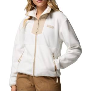 Columbia Дамски поларен пуловер Columbia Women's Sequoia Grove Full Zip Fleece Fleece jumper - Sea Salt / Ancient Fossil (105-6133-0814)