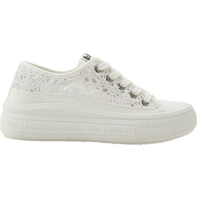 Lee Cooper Dámske tenisky LC CANVAS biela
