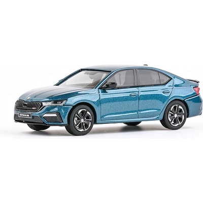 ABREX Škoda Octavia IV RS 2020 Modrá Admiral Metalíza 1:43