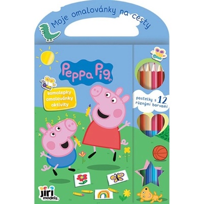 Moje omalovánky na cesty Prasátko Peppa Jiří Models