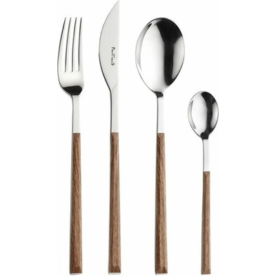 PINTINOX Súprava príborov Sushi Queen Teak Cutlery 24 ks