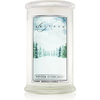 Image 1 of Kringle Candle Winter Evergreen ароматна свещ 624 гр