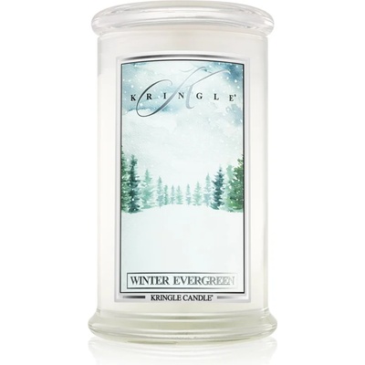 Kringle Candle Winter Evergreen ароматна свещ 624 гр