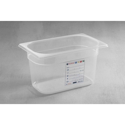 Hendi Gastronádoba GN 1/3 200 mm HACCP z polypropylenu 880258 poloprůsvitný