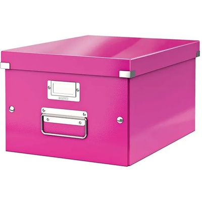 Leitz Кутия, размер A4, LEITZ "Click&Store", розова 60440023 (60440023)