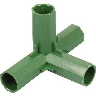 Merco Pipe Buckle 4-side spojka pre záhradné tyče 11mm