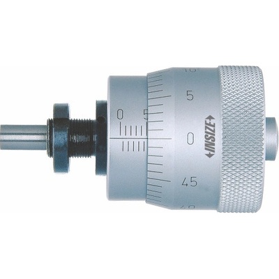 Insize Mikrometrická hlavice s velkým bubínkem typ 6373 Varianta: plochá s maticí 0-13mm 6373-13