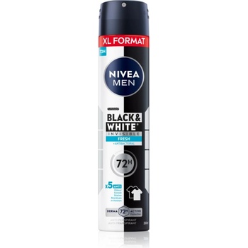 Nivea MEN Black & White Fresh антиперспирант-спрей 200ml