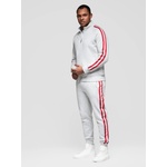 Ombre Clothing Мъжки спортен екип суитшърт + спортни панталони - сив мелан V1 Z114 Ombre Clothing Ombre Clothing | Siv | МЪЖЕ | S