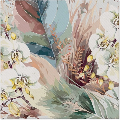 PAW Obrúsky Airlaid Foggy Leaves 40x40cm
